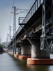 100 million pixel high-definition urban buildings and bridges