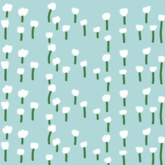 Flowers with background 