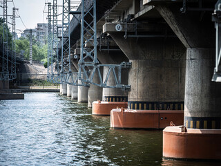 100 million pixel high-definition urban buildings and bridges