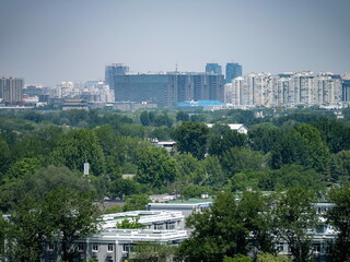 100 million pixel high-definition urban buildings and bridges