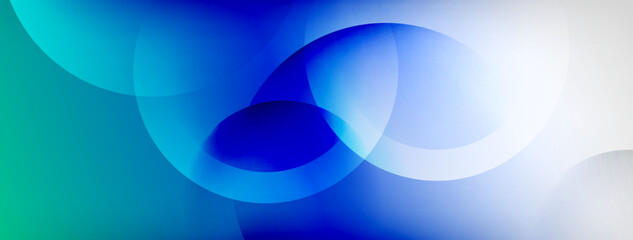 Abstract background - geometric composition created with lights and shadows. Technology or business digital template