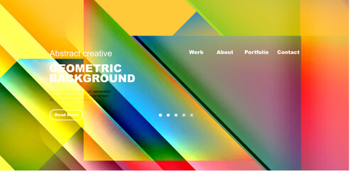 Fototapeta premium Dynamic bright lines abstract background, stripes with fluid colors, liquid gradients. Vector Illustration For Wallpaper, Banner, Background, Card, Book Illustration, landing page