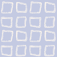 Pastels Geometric Squares Seamless Pattern Design