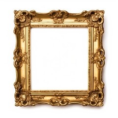 antique gold picture frame