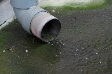 雨樋からの排水