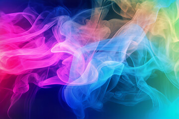 Fototapeta na wymiar Abstract background with colored blurred smoke. Universal bright background.