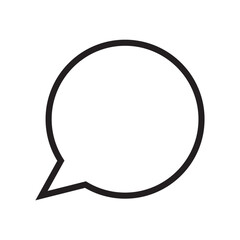 chat icon vector