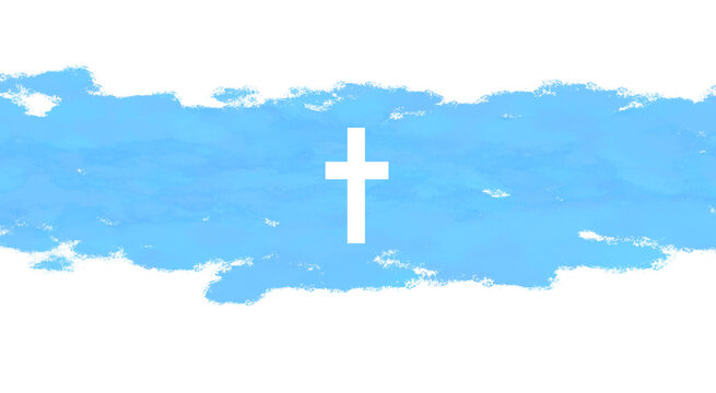 underwater background clipart black and white cross