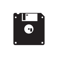 Floppy disk vector icon. Diskette flat  sign design. Save icon. Disk symbol pictogram. UX UI icon