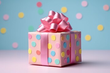 gift box with ribbon