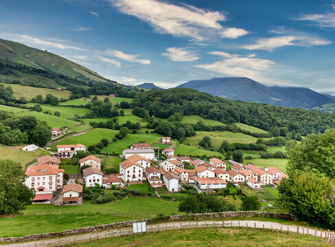 Amaiur or Maya village, Navarre, Spain