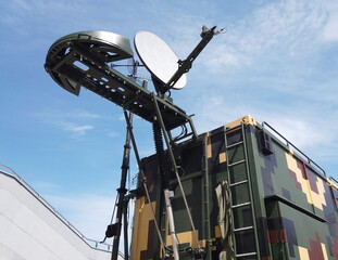  Minsk, Belarus - 20.05.2023: Systems for detecting military-type air targets and transmitting...