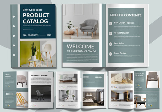 Best Product Catalog Design Template