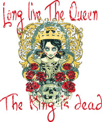 Long Live The Queen Illustration