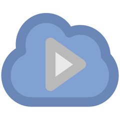 Grab this icon design of cloud networking 