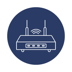 router, net, wifi, internet, wifi router icon