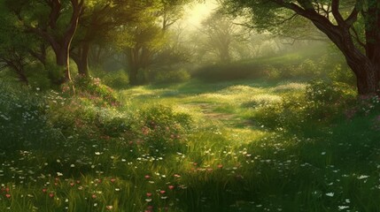 Naklejka premium Poesie der Berge