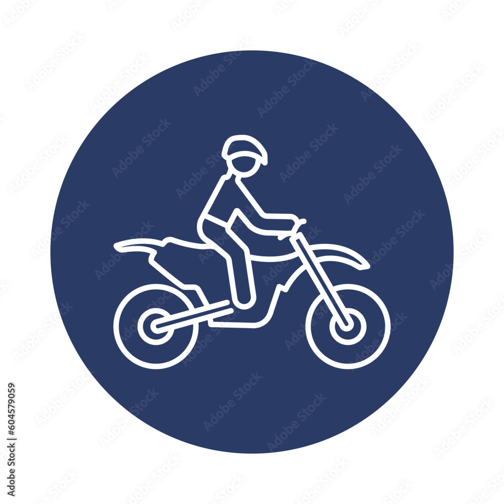 Canvas Prints bike, riding, man, motorbike, motor cycle, rider, bike rider icon