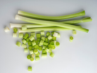 freshly chopped leek
