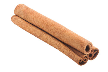 cinnamon, isolated on white background
