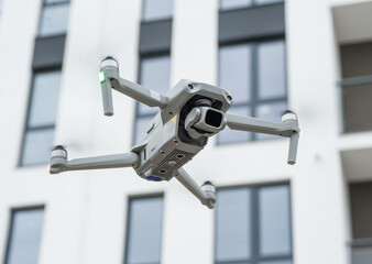 A regular quadcopter for recording video and photography, a great tool in the hands of a skilled operator.