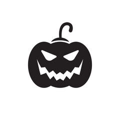 Pumpkin icon. Halloween pumpkin vector flat sign design. Pumpkin pictogram symbol. Halloween symbol. UX UI icon
