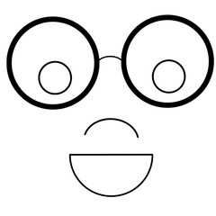 eyes glasses smile 