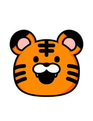 funny tiger cartoon