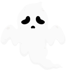 Halloween Ghost, spooky ghost cartoon, characters , Halloween Decorative Elements