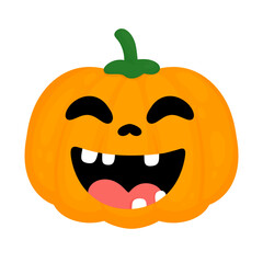 Halloween pumpkin , funny pumpkin cartoon, characters , Halloween Decorative Elements