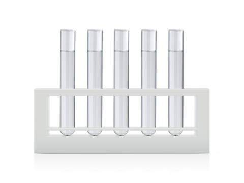 chemical test tube transparent background