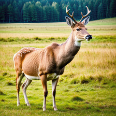Fototapeta premium Animal Portrait, Generative AI