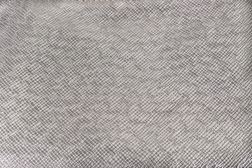 Fototapeta na wymiar Closeup view of silver fabric as background