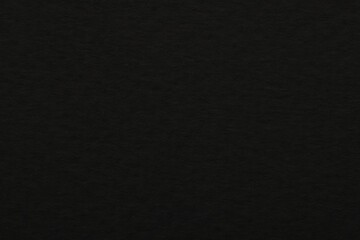 Texture of black paper sheet as background, top view
