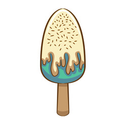 ice cream on a stick