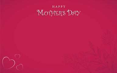 Happy mothers day background for your design