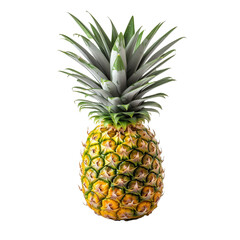 Fototapeta premium pineapple on white background generative ai