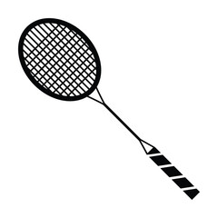 badminton icon, sport vector, play illustration