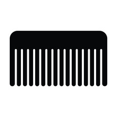 comb icon, salon vector, hair illustration