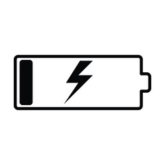 battery icon, power vector, electricity illustration