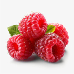 raspberry isolated on white background