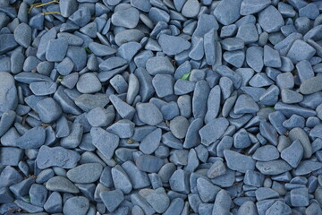 stone wall background, small naturally polished green or blue rock pebbles background, stones, spa,...
