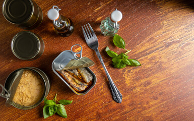 Canned fish