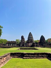 Stone castle Historical Park, Nakhon Ratchasima, Thailand.