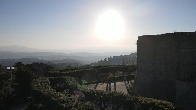 Ariano Irpino is an Italian town in the province of Avellino, in Campania. Built on high ground straddling the Apennines and endowed with a vast estate at the crossroads of ancient itineraries