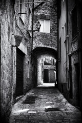 Fototapeta na wymiar Old Italian Street