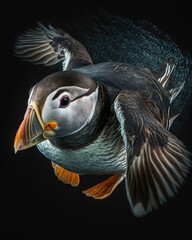 Papageienvogel, KI generiertes Bild