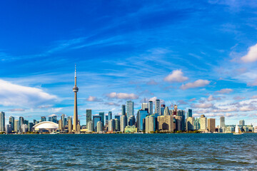 Toronto skyline and CN Tower