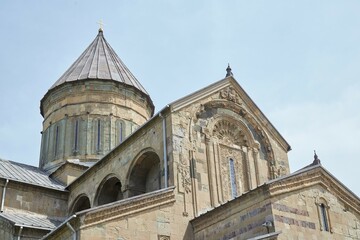 Obraz premium Mtskheta, the original capital of Georgia, which still preserves many of its historical churches and monasteries