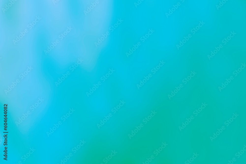 Poster Abstract blue cyan gradient abstract background. elegant bright and smooth light soft blue color illustration backdrop for graphic website design template and wallpaper